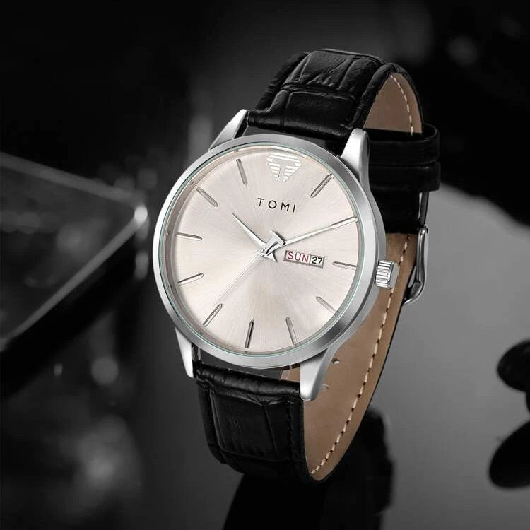 TOMI T-045 Day Date Quartz Wrist Watch For Men