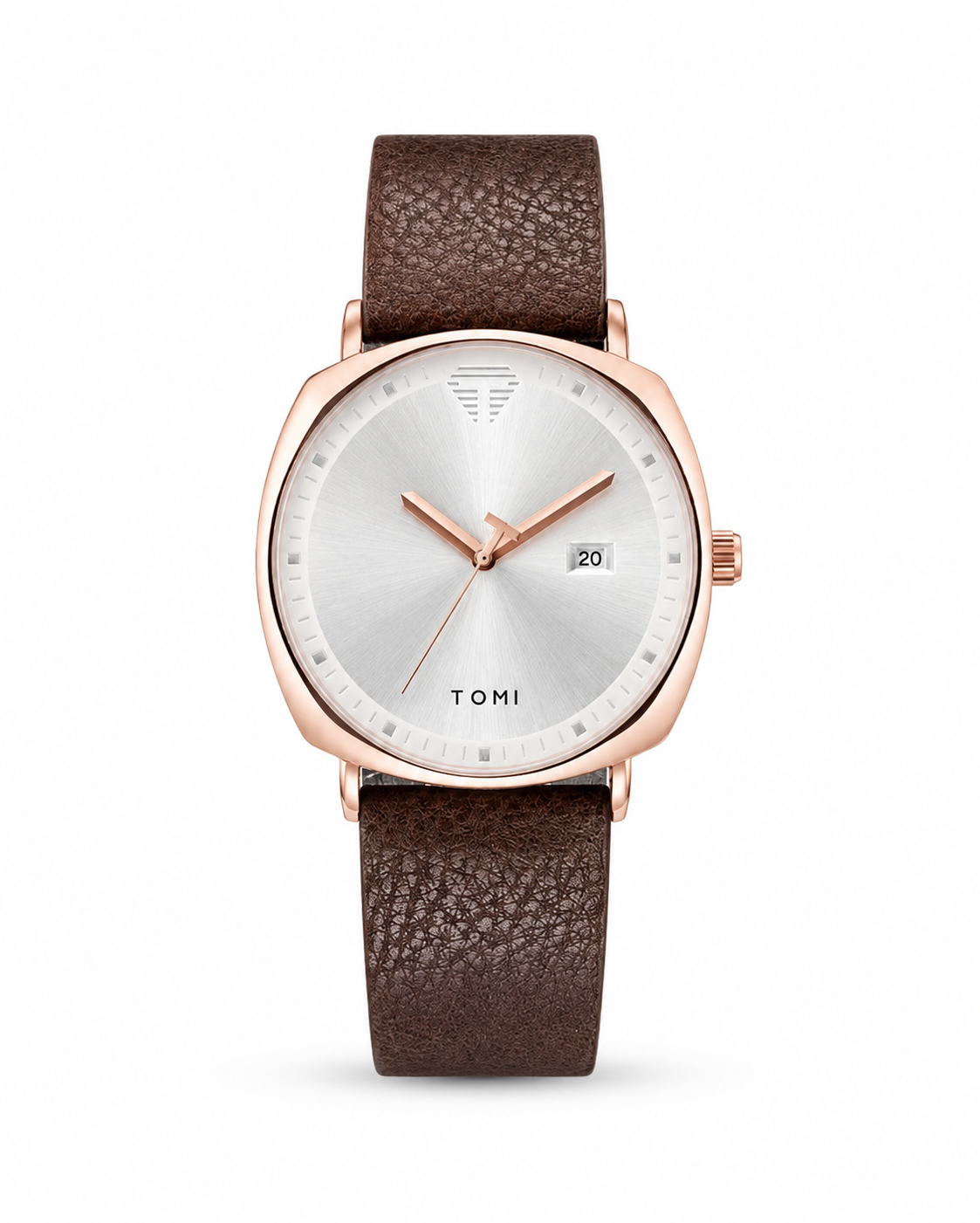 TOMI T-044 Men's Watch Leather Strap