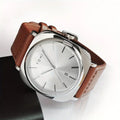 TOMI T-084 Men's Watch Quartz Date Leather Straps